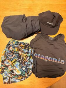 クロマグロキャスティング真夏の服装6アイテム
